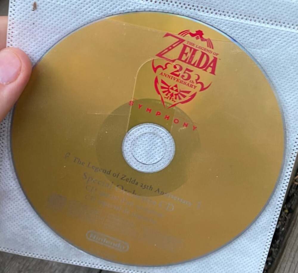 The Legend of Zelda 25th Anniversary Symphony Special Orchestra CD Disc Only